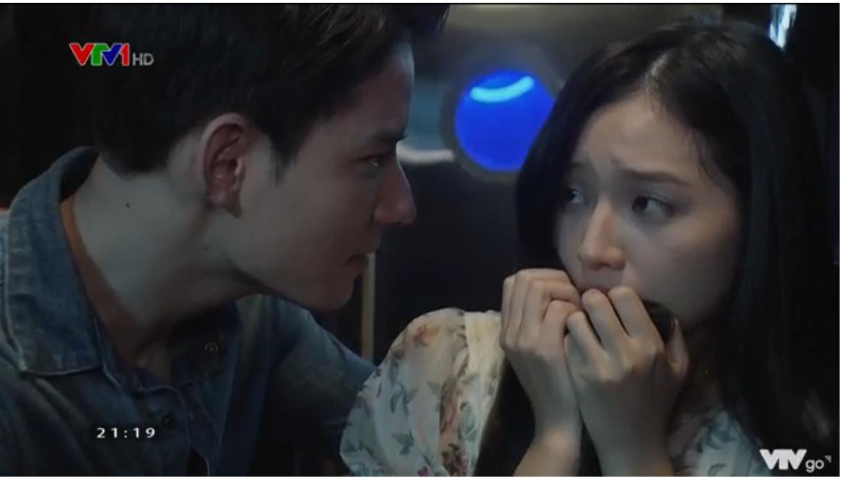 Diệp bất ngờ hôn Dũng rồi bỏ chạy