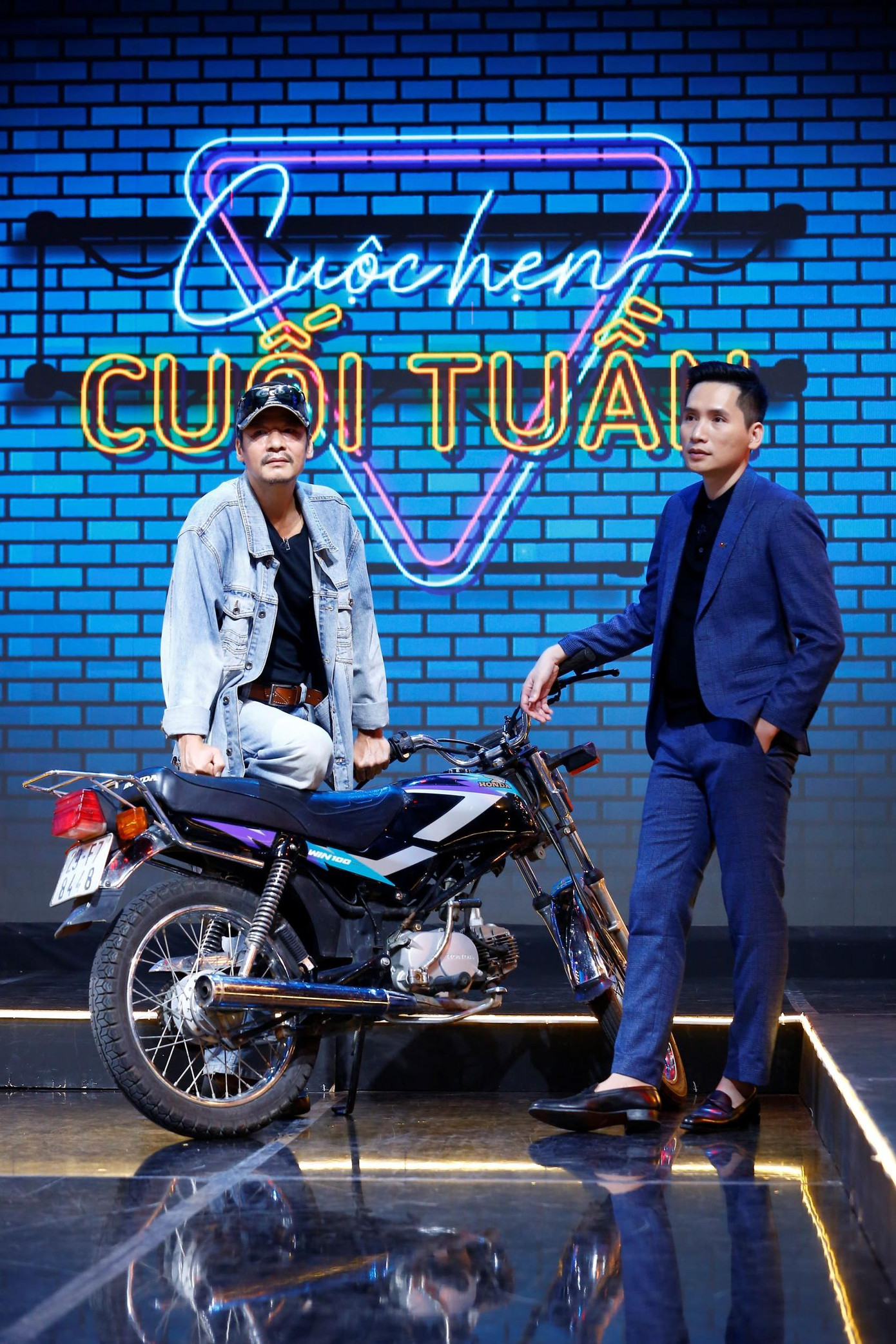 Hình ảnh rất ngầu của anh trong "Cuộc hẹn cuối tuần"