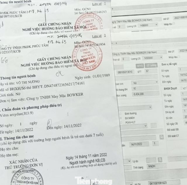 Giấy chứng nhận được mua để trục lợi BHXH