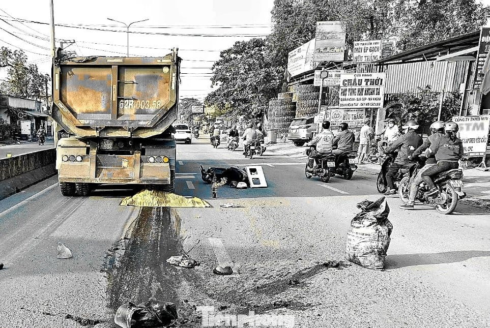 Hiện trường vụ tai nạn