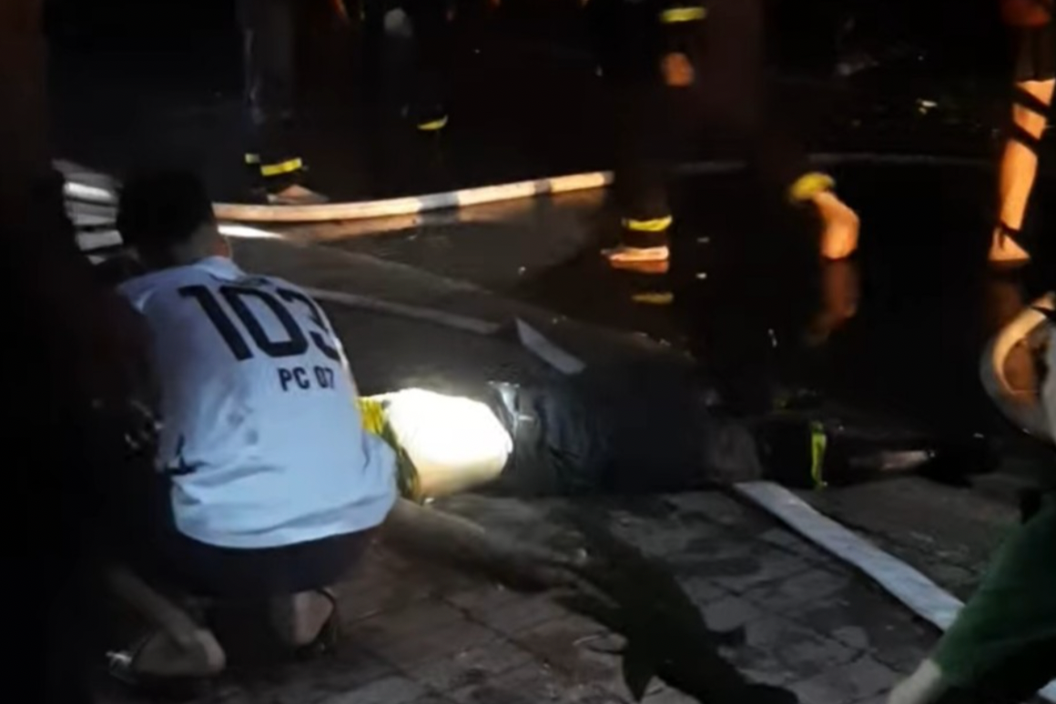 Hiện trường vụ cháy. Ảnh: Đ.Q