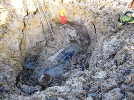 Khu vực phát hiện đầu tên lửa từng là nơi bắn phá ác liệt của đế quốc Mỹ những năm 1968 - 1972