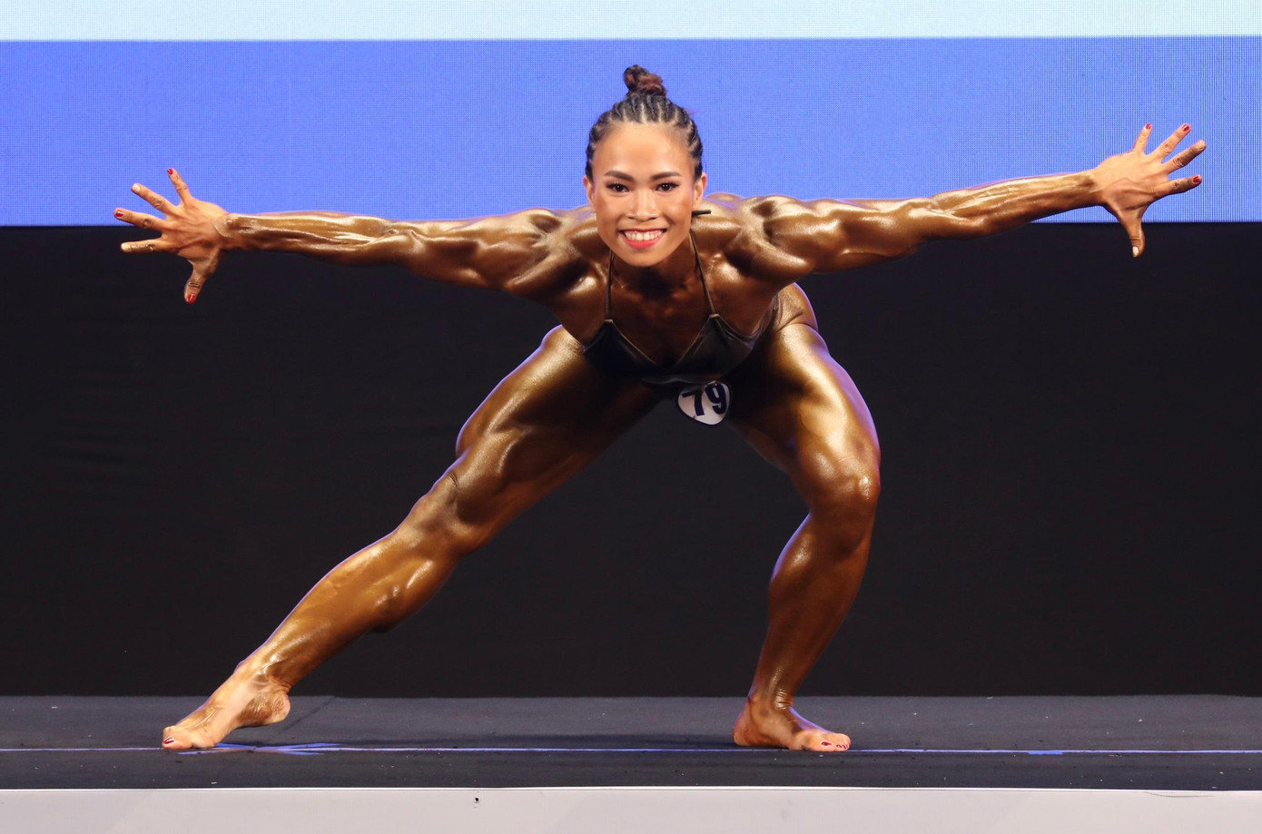 Cũng ở nội dung này, Việt Nam còn có thêm VĐV Bùi Thị Thoa tham gia tranh tài.