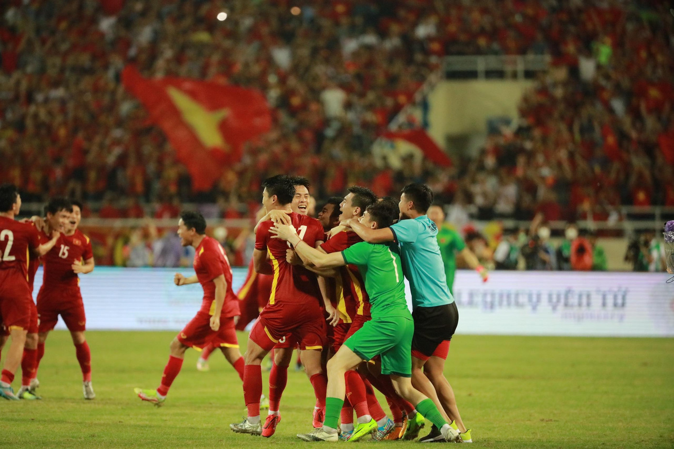 Tối 22/5, đội tuyển U23 Việt Nam thắng Thái Lan 1-0 ở chung kết bóng đá nam SEA Games 31 tại Mỹ Đình.