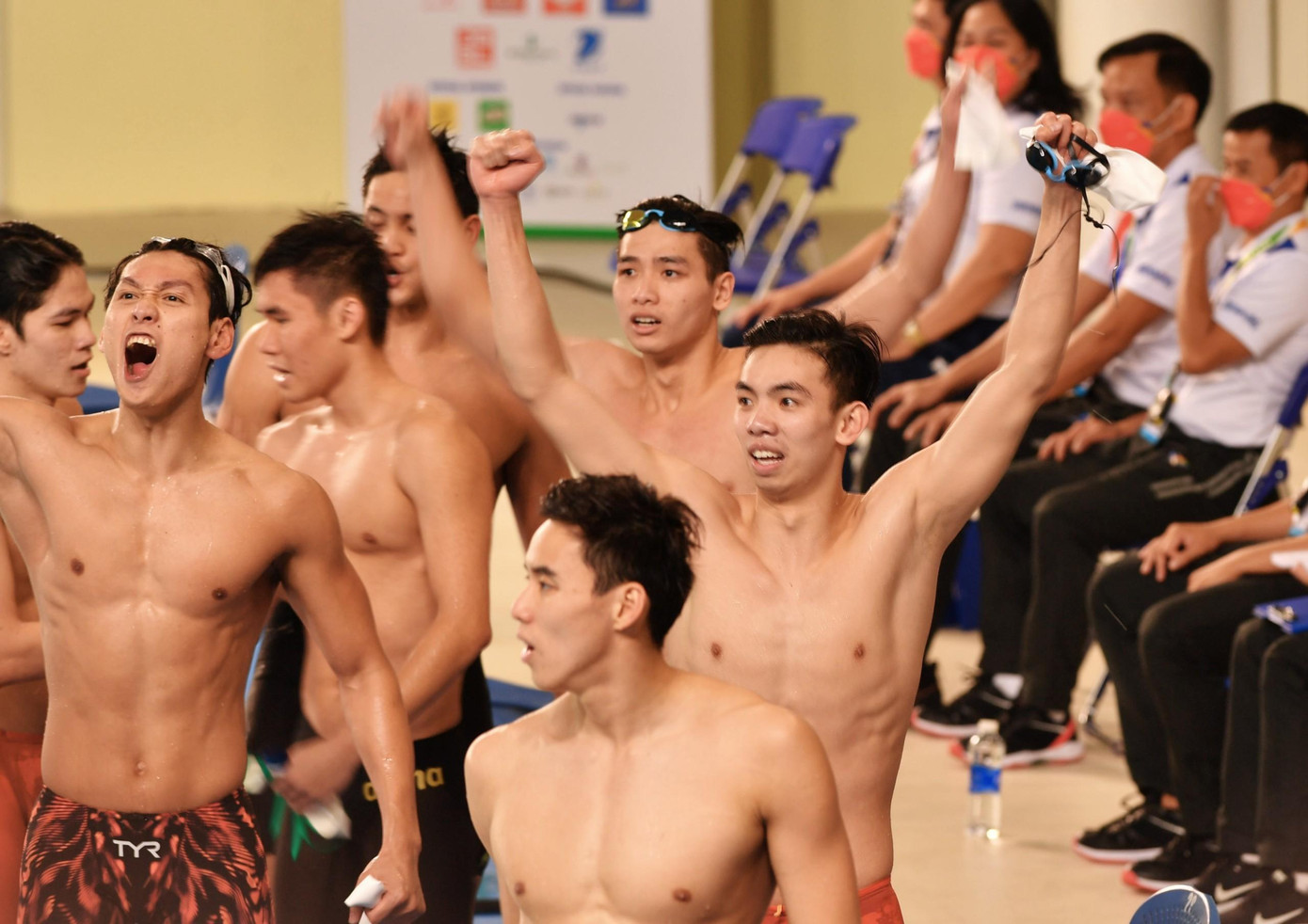 Trực tiếp SEA Games 31 ngày 17/5: Đội bơi 4x200m nam phá kỷ lục SEA Games ảnh 27