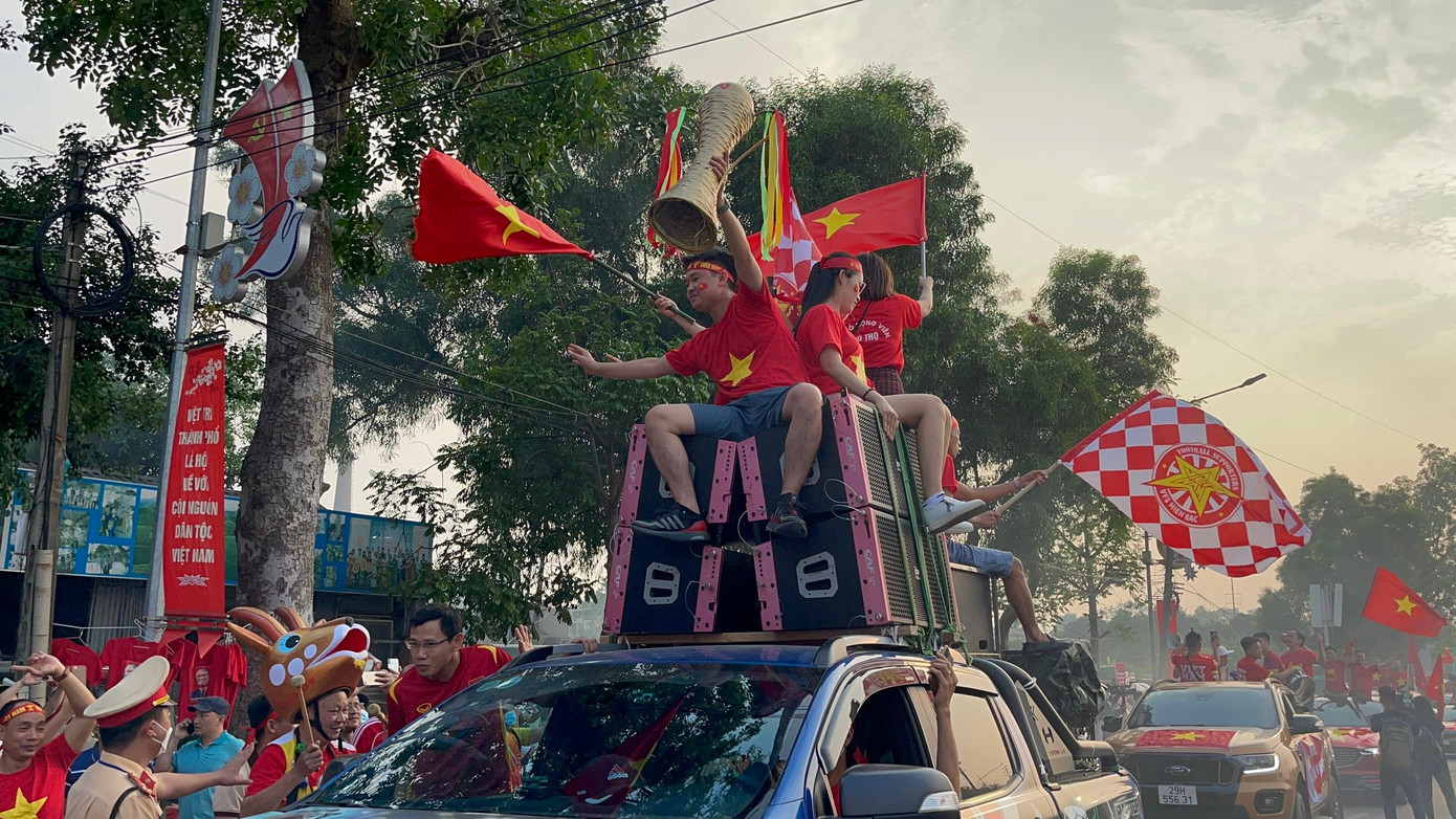 Phú Thọ rộn ràng đón trận đại chiến U23 Việt Nam gặp U23 Indonesia ảnh 19 Phú Thọ rộn ràng đón trận đại chiến U23 Việt Nam gặp U23 Indonesia ảnh 19