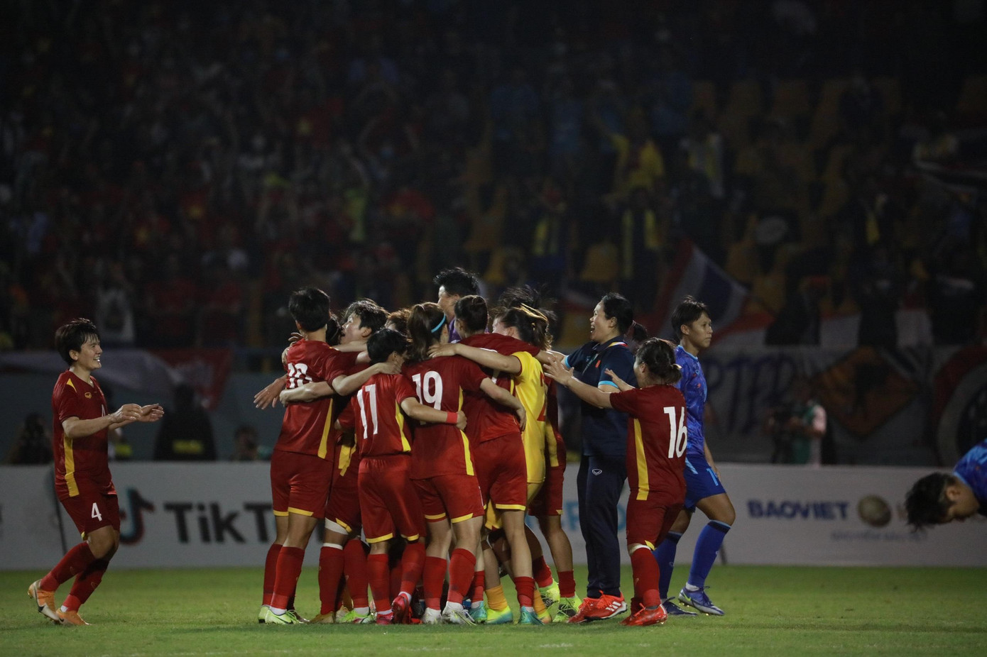 Bàn thắng duy nhất của trận đấu được ghi do công của Huỳnh Như ở phút 59 của trận đấu.