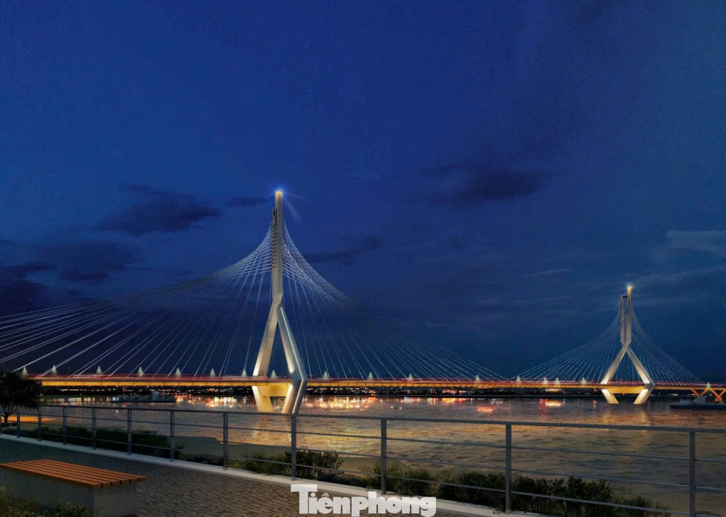 Với thiết kế này cầu Tứ Liên sẽ là cầu thứ 2 tại Hà Nội được xây dựng dạng cầu dây văng sau cầu Nhật Tân. Với thiết kế này cầu Tứ Liên sẽ là cầu thứ 2 tại Hà Nội được xây dựng dạng cầu dây văng sau cầu Nhật Tân.