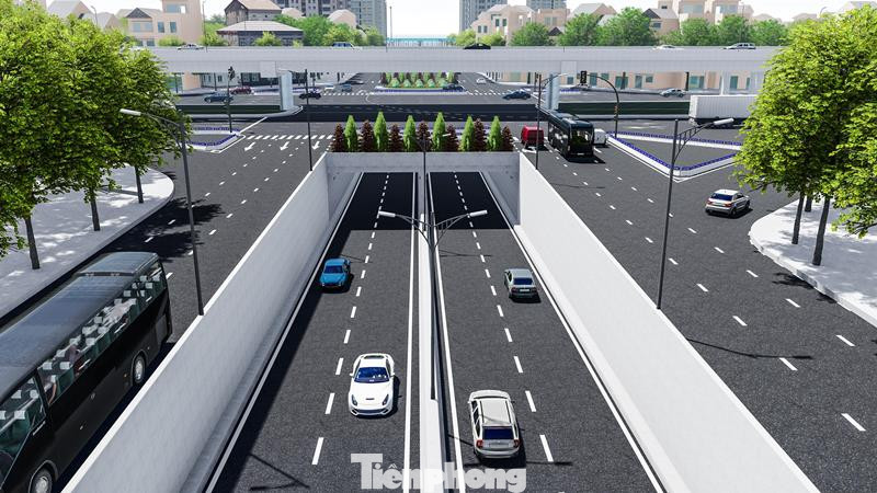 Hầm chui tại nút giao Hoàng Quốc Việt và Vành đai 3 sẽ có thiết kế, xây dựng tương tự như hầm chui Lê Văn Lương - Vành đai 3. Hầm chui tại nút giao Hoàng Quốc Việt và Vành đai 3 sẽ có thiết kế, xây dựng tương tự như hầm chui Lê Văn Lương - Vành đai 3.