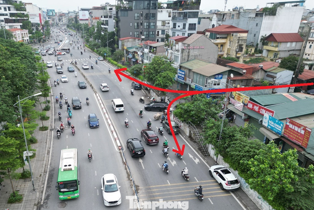 Đường dự án phía quận Tây Hồ sẽ được mở rộng trên 40 mét và đi trên nền ngõ 310 đường Nghi Tàm hiện nay, sau đó kết thúc ở nút giao với đường Nghi Tàm.