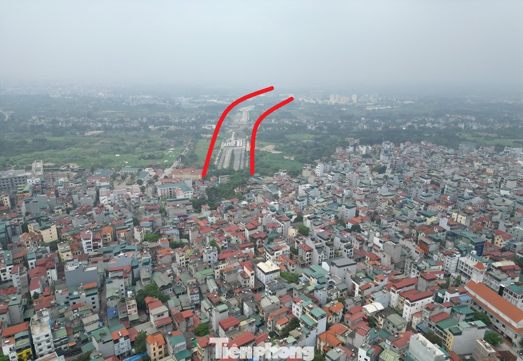 Hiện còn hơn 400 hộ dân đang nằm ở phạm vi dự án đoạn đi qua phường Cổ Nhuế 2.