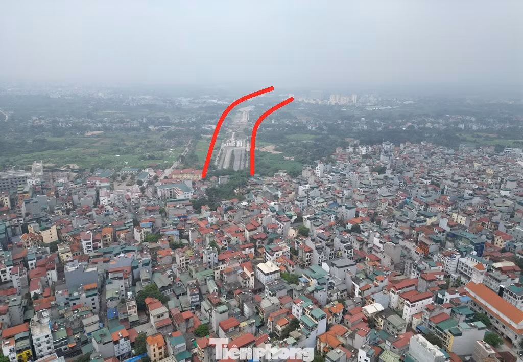 Hiện còn hơn 400 hộ dân đang nằm ở phạm vi dự án đoạn đi qua phường Cổ Nhuế 2.