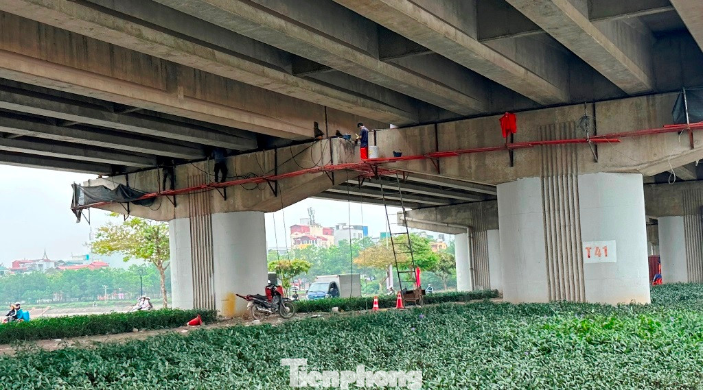 Tiến độ sửa chữa các gối cầu này được Sở Xây dựng yêu cầu hoàn thành trong tháng 5.