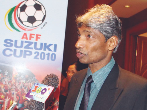 HLV Rajagobal rất tự tin. Ảnh: Nguyên Phong