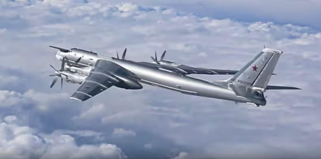 Máy bay ném bom chiến lược TU-95 của Nga, Ảnh: AP. Máy bay ném bom chiến lược TU-95 của Nga, Ảnh: AP.