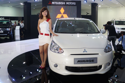 Mitsubishi mang tới chiếc xe nhỏ gọn Mirage