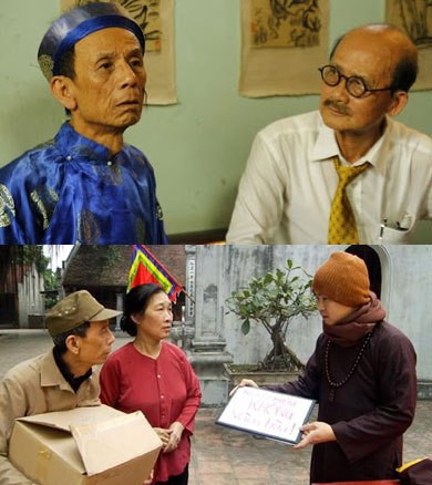 Nghệ sĩ Văn Hiệp trong các tiểu phẩm hài