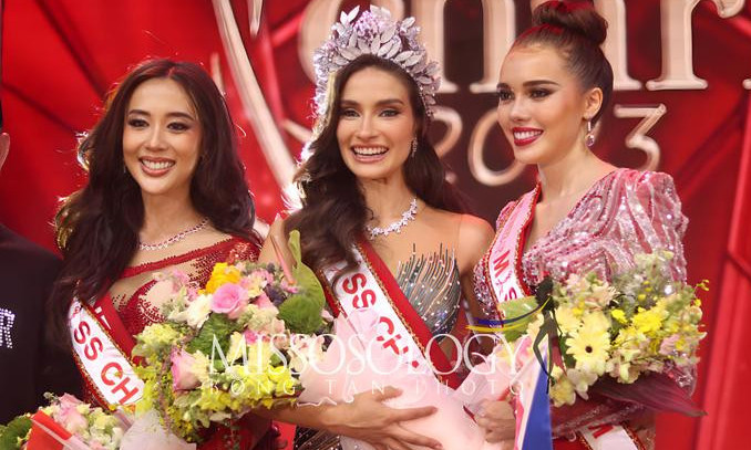 Top 3 Miss Charm 2023.