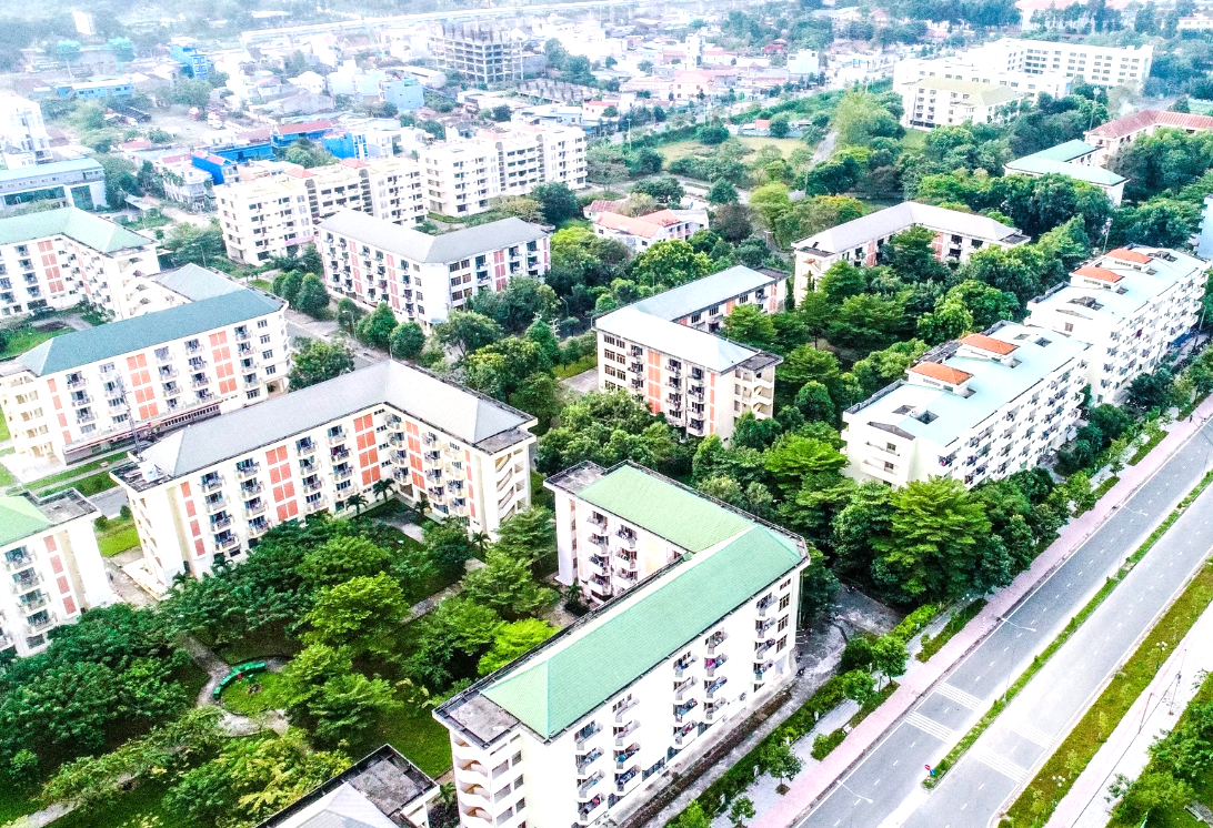 Một góc khu đô thị Đại học Quốc gia TPHCM Một góc khu đô thị Đại học Quốc gia TPHCM