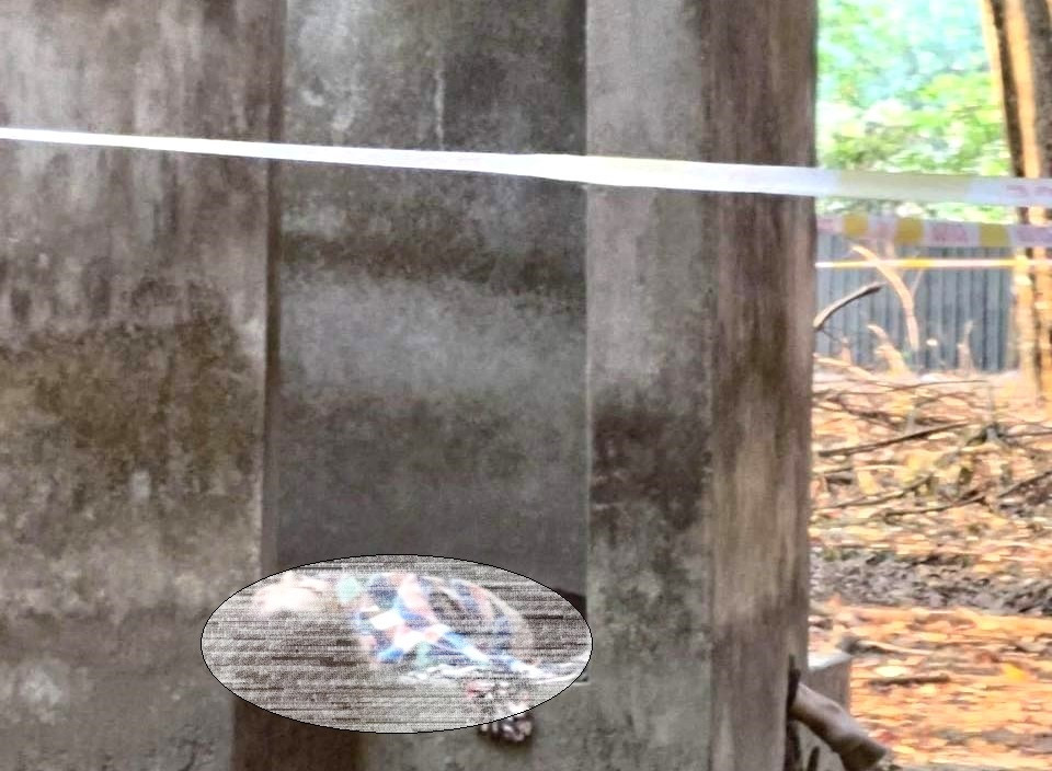 Hiện trường vụ phát hiện thi thể nữ giới