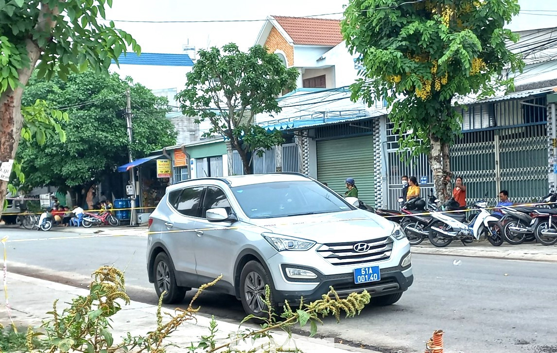 Công an phong tỏa hiện trường