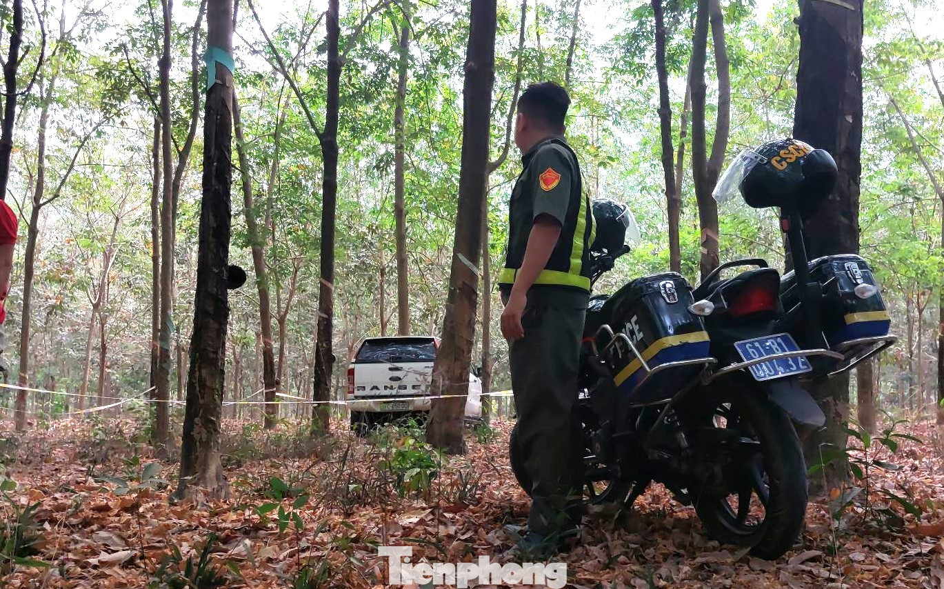 Công an bảo vệ hiện trường