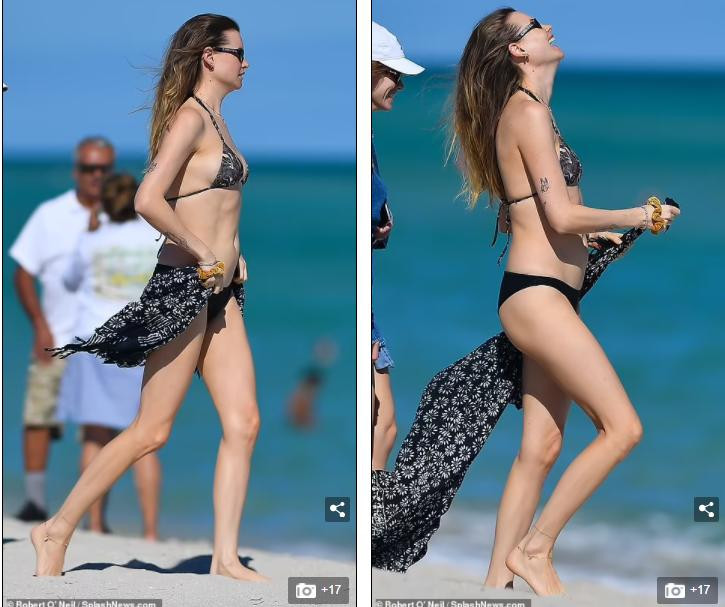 Sau khi sinh 2 con, nàng mẫu gốc Namibia vẫn giữ được vóc dáng cân đối, tuy nhiên vòng 2 cũng không còn được săn chắc và lộ rõ mỡ bụng. Sau khi sinh 2 con, nàng mẫu gốc Namibia vẫn giữ được vóc dáng cân đối, tuy nhiên vòng 2 cũng không còn được săn chắc và lộ rõ mỡ bụng.