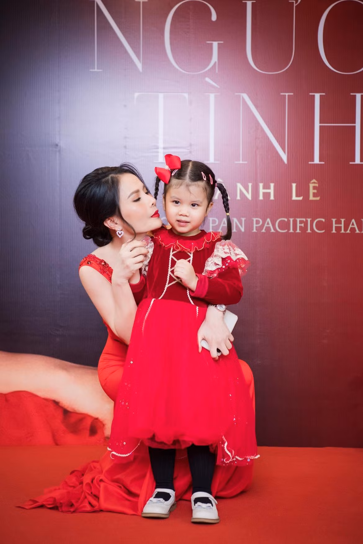 Thành Lê và con gái lên 4- Ảnh: NVCC