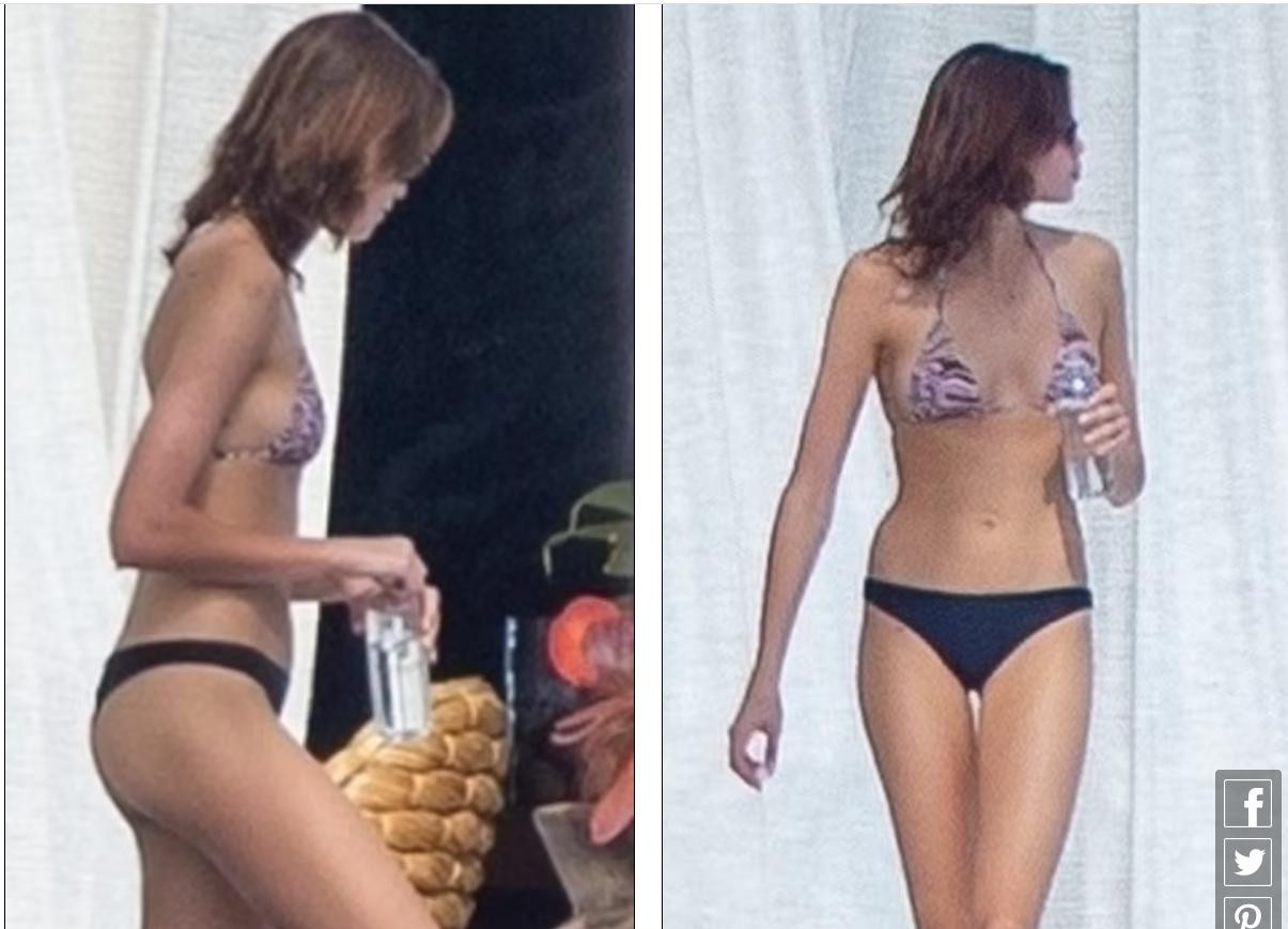 Thông tin cặp đôi yêu nhau dấy lên khi trang Dailymail tung hình ảnh độc quyền về cả hai thân thiết khi cùng tham gia một lớp học yoga vào chủ nhật vừa qua, sau đó lên xe của nàng mẫu ra về.