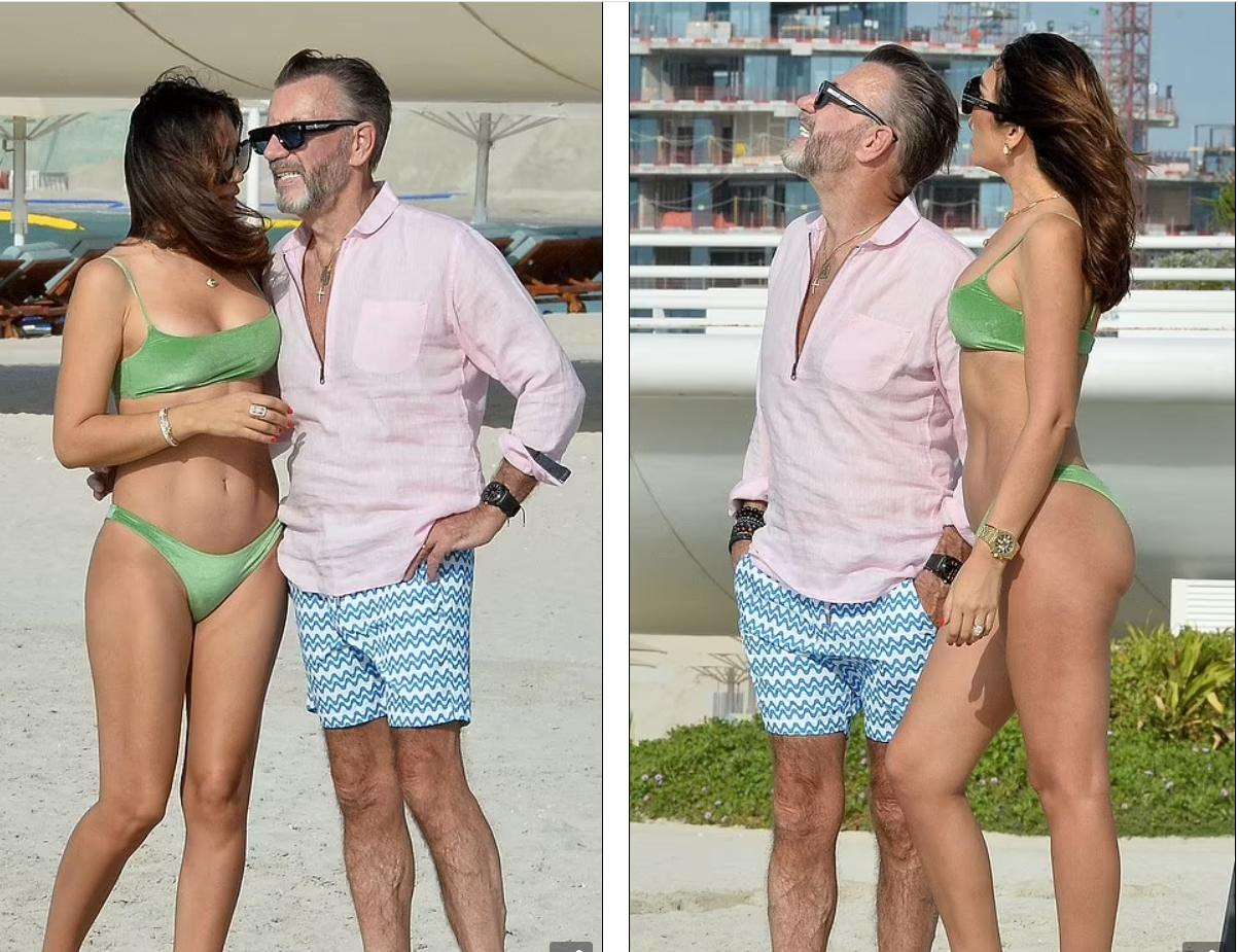 Cặp đôi đã có hai năm hẹn hò trước khi làm đám cưới vào năm 2017. Cô là vợ thứ 3 của Duncan Bannatyne. Trước đó, anh có 2 đời vợ và 6 đứa con.