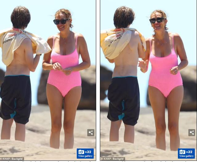 Julia Roberts ở Úc từ tháng 10 để quay bộ phim mới &quot;Ticket to Paradise&quot; đóng cùng tài tử gạo cội George Clooney. Tranh thủ dịp lễ Giáng sinh, cô cùng chồng và 3 con dành thời gian bên nhau giữa nắng gió biển trời nước Úc.