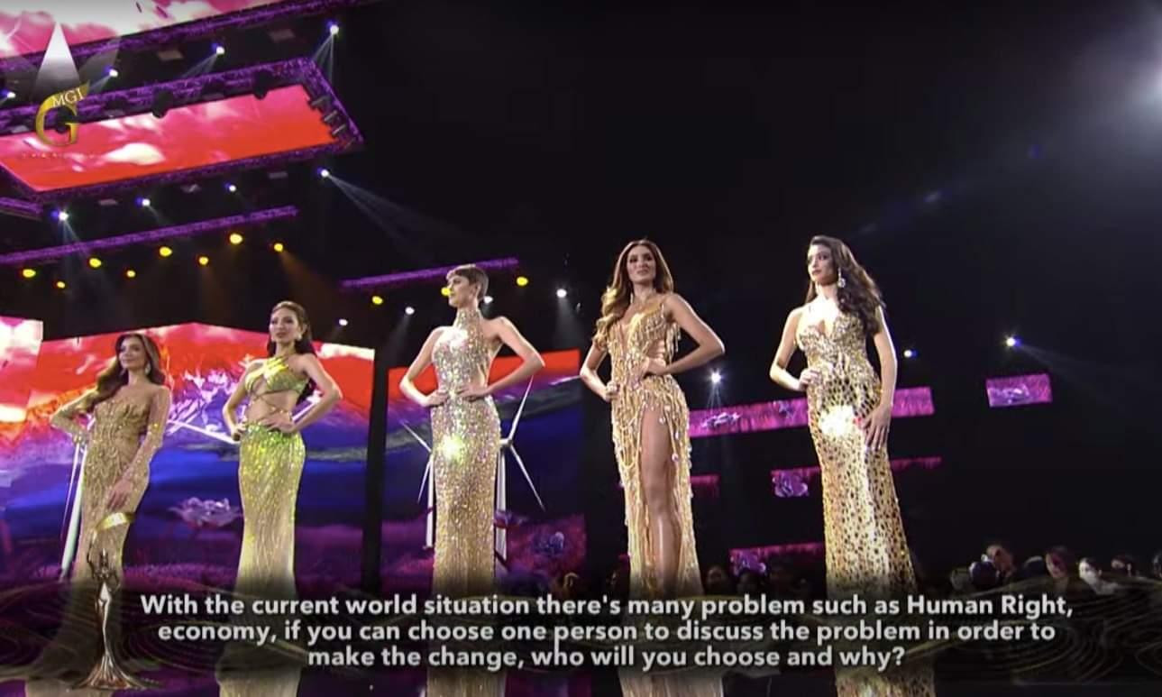 Câu hỏi ứng xử của top 5.