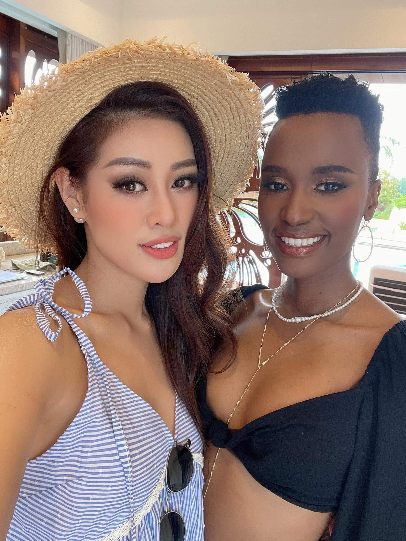 Fans hy vọng Khánh Vân sẽ gặp nhiều may mắn trong đêm chung kết Miss Universe 2020 vào tối 16/5 tới. Fans hy vọng Khánh Vân sẽ gặp nhiều may mắn trong đêm chung kết Miss Universe 2020 vào tối 16/5 tới.