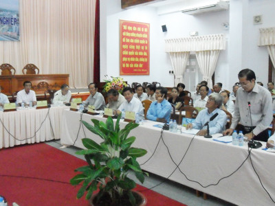 Đại diện doanh nghiệp phát biểu tại diễn đàn. Ảnh: HOÀ HỘI. Đại diện doanh nghiệp phát biểu tại diễn đàn. Ảnh: HOÀ HỘI