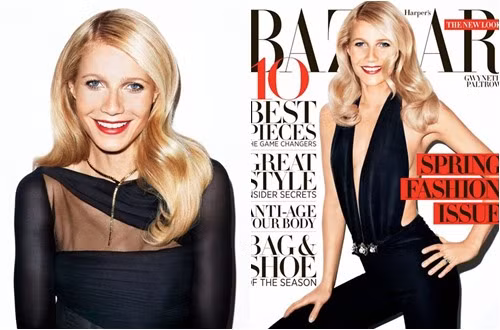 Gwyneth Paltrow. Ảnh: Terry Richardson