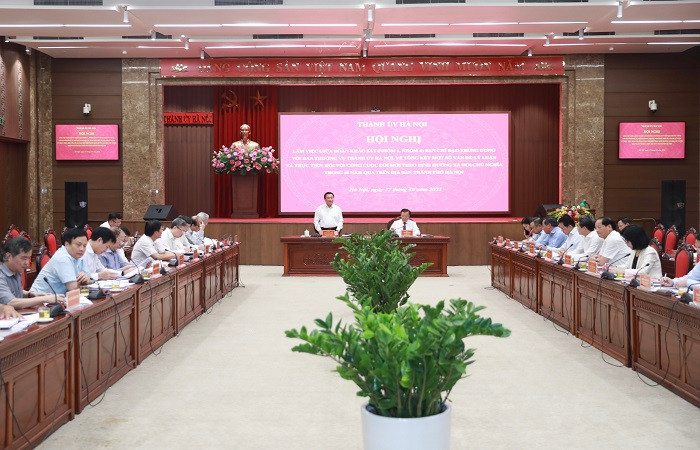 Toàn cảnh hội nghị ngày 17/10