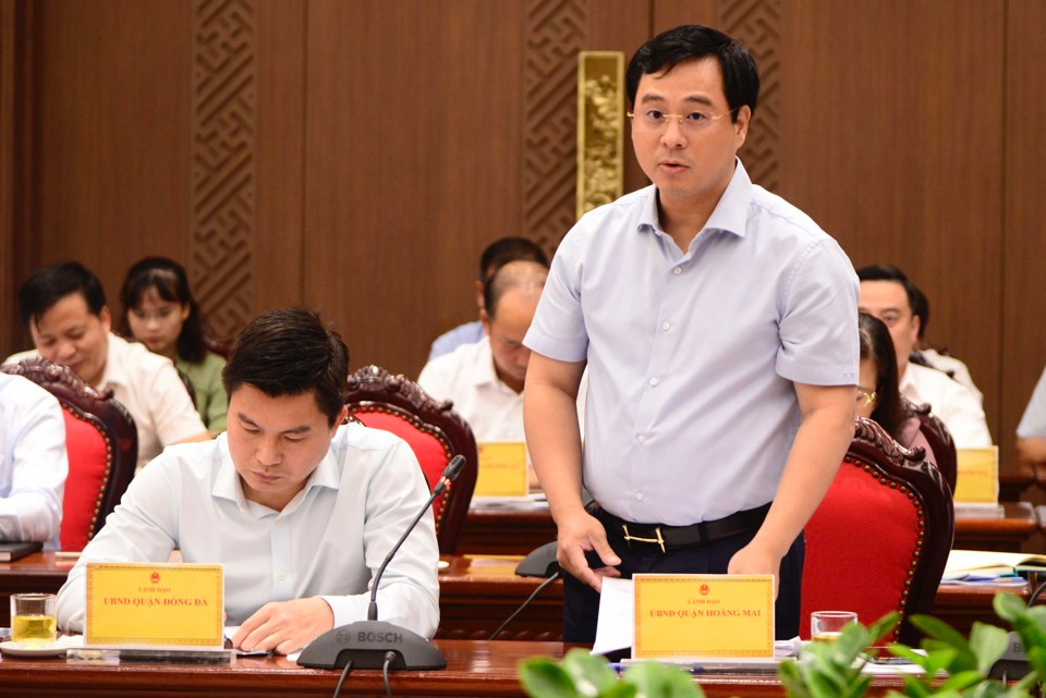 Ông Nguyễn Minh Tâm, Chủ tịch UBND quận Hoàng Mai Ông Nguyễn Minh Tâm, Chủ tịch UBND quận Hoàng Mai