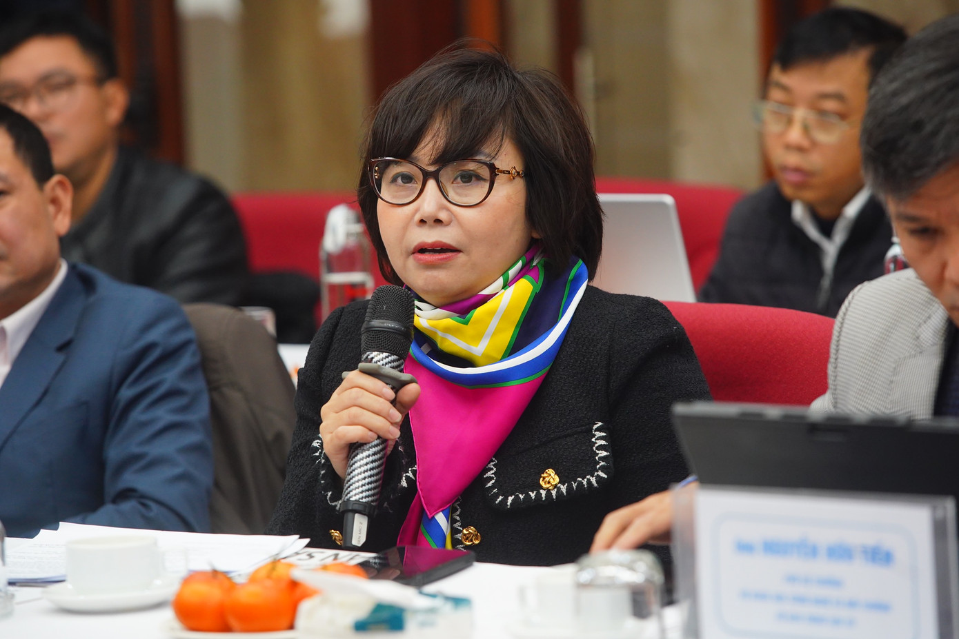 Bà Nguyễn Hoàng Ánh. Bà Nguyễn Hoàng Ánh.