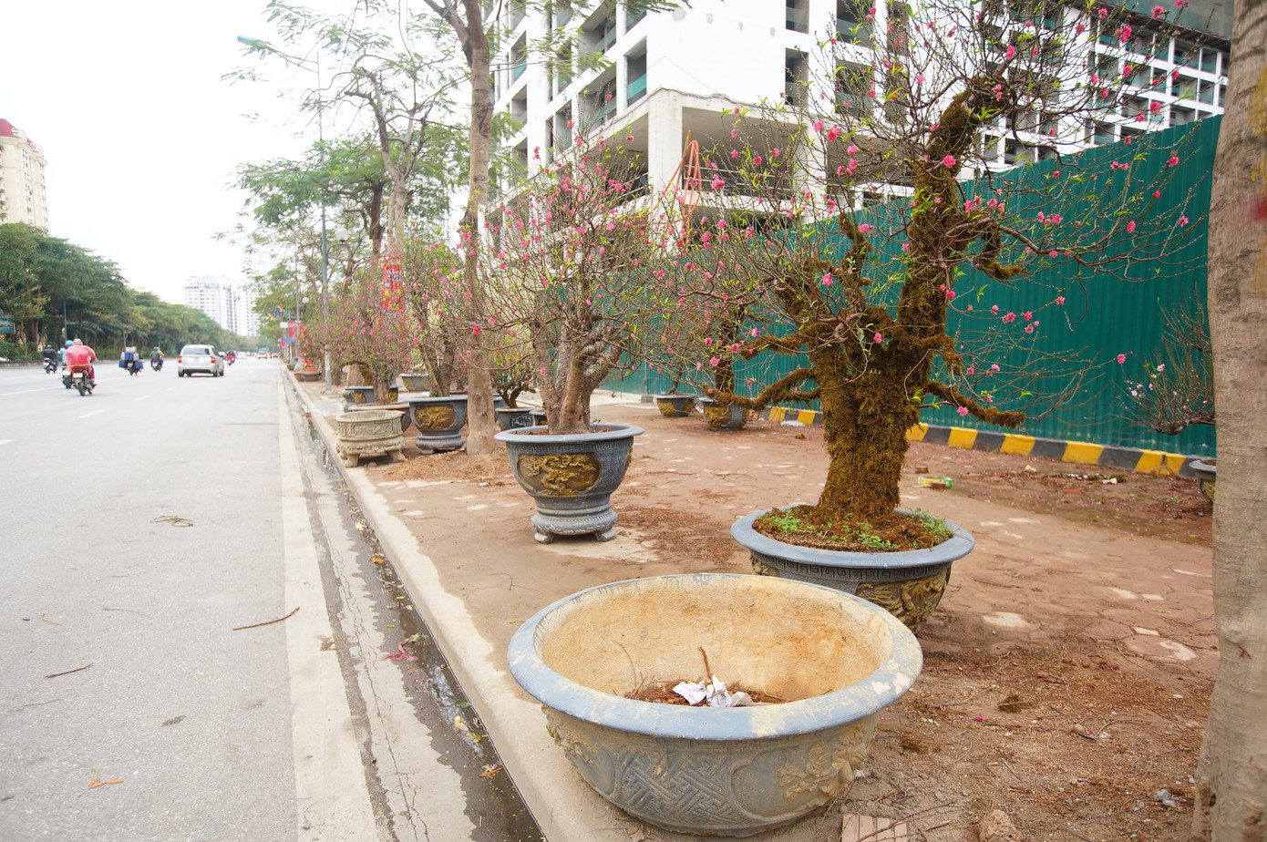 Được biết, do sức mua năm nay giảm, không bán được hàng nên các tiểu thương khu vực này quyết định dọn hàng về sớm.