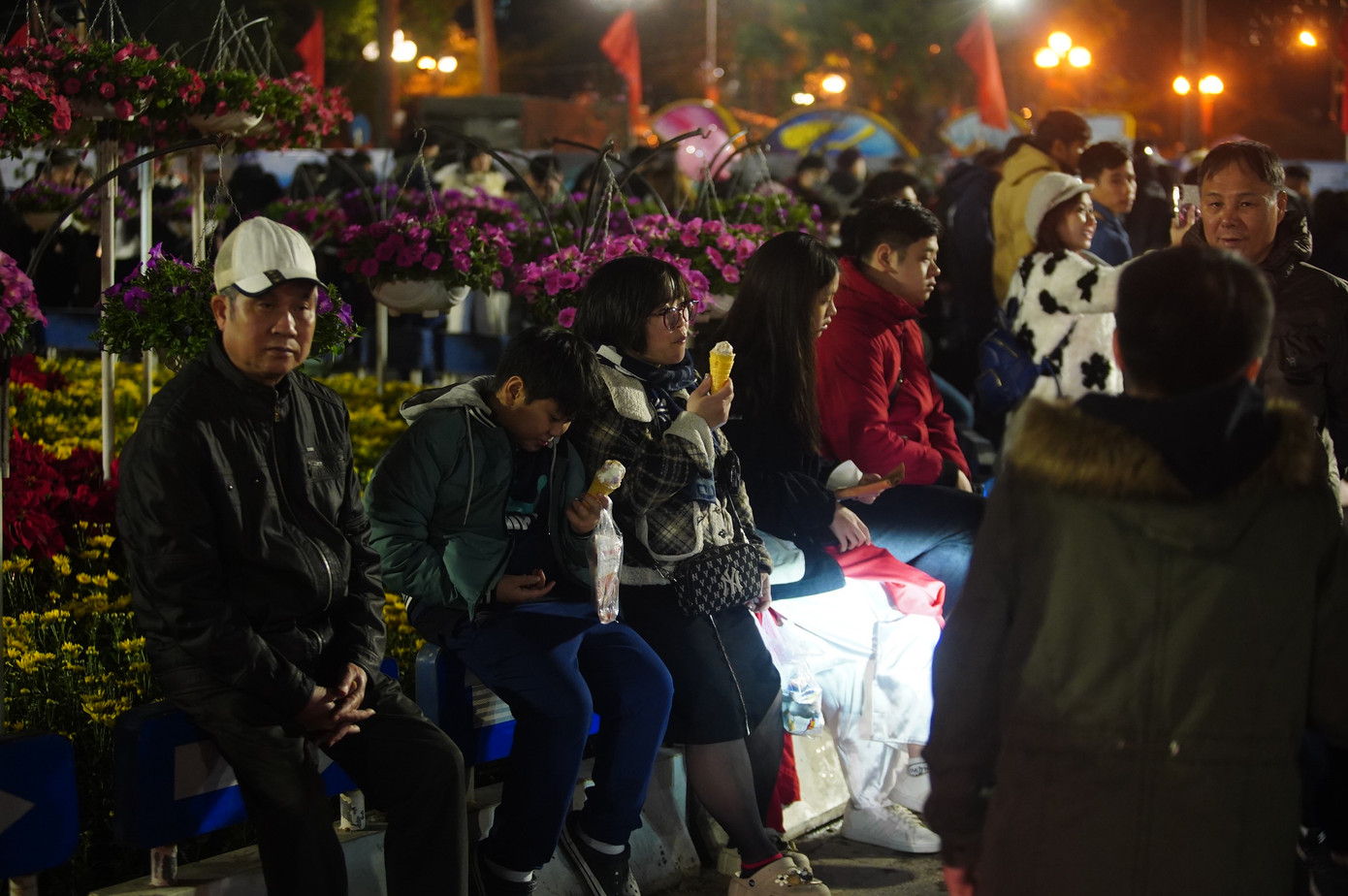 Màn bắn pháo hoa sẽ kéo dài 15 phút từ 0h00' - 0h15'