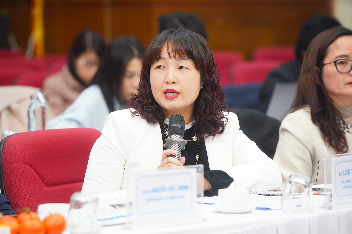 Bà Lưu Thị Thanh Chi. Bà Lưu Thị Thanh Chi.