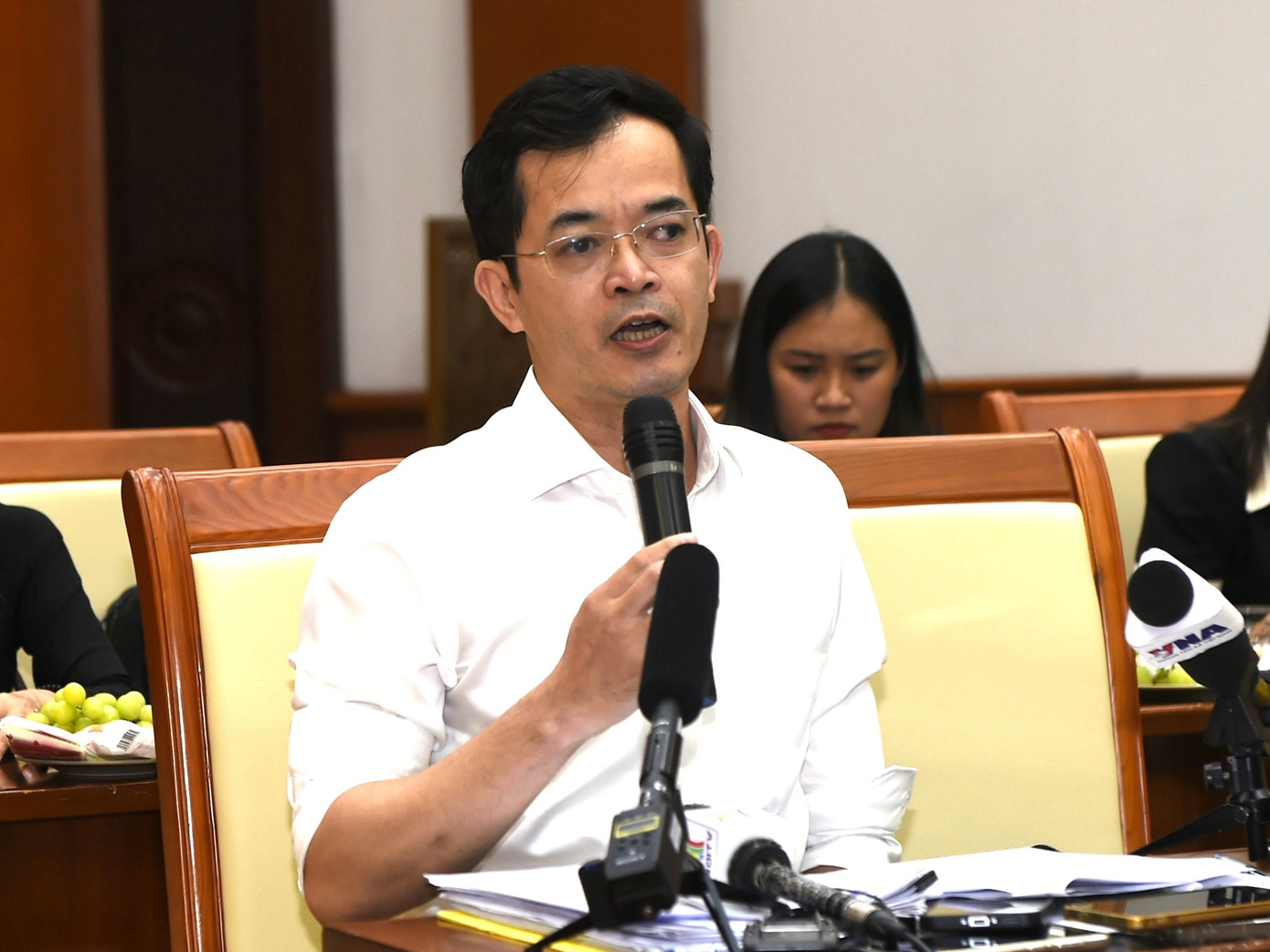 Ông Trương Bá Tuấn, Phó Cục trưởng Cục Quản lý, giám sát chính sách thuế, phí và lệ phí. Ông Trương Bá Tuấn, Phó Cục trưởng Cục Quản lý, giám sát chính sách thuế, phí và lệ phí.