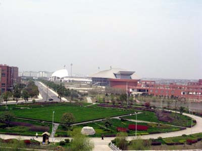 Đại học Sư Phạm Giang Tây có cơ sở vật chất lý tưởng cho sinh viên quốc tế học tập. Ảnh: Xuân Mai