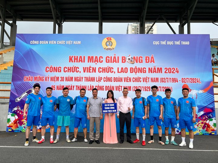 Đội bóng đá nam của Công đoàn cơ quan Trung ương Đoàn tham gia tích cực vào Giải đấu. Dù không được giải nhưng đội TW Đoàn cũng tham gia đủ các bộ môn thi đấu.