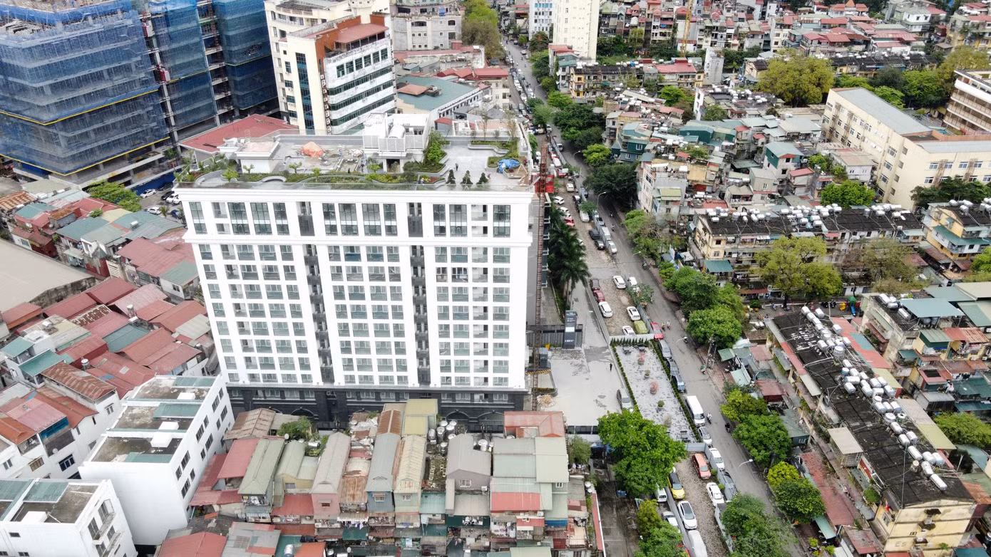 Dự án tổ hợp nhà ở và văn phòng (Miracle Tower) có nguồn gốc đất cơ quan.