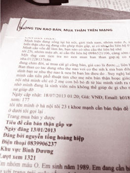 Phanh phui đường dây môi giới bán thận ảnh 2