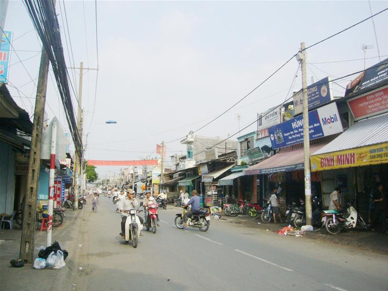 Đường Lương Định Của (quận 2, TPHCM) vẫn chưa giải tỏa xong vì vướng trường hợp như thửa đất của ông Hoàng