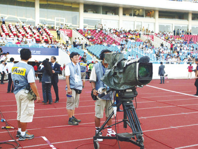 Việc ra đời Hiệp hội TH trả tiền liệu có giúp giải quyết tình trạng bát nháo tranh mua bản quyền TH các giải thể thao lớn? Ảnh: VSI