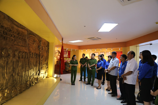 Đoàn thanh niên Học viện CSND ký kết nghĩa với Huyện đoàn Sơn Dương ảnh 2