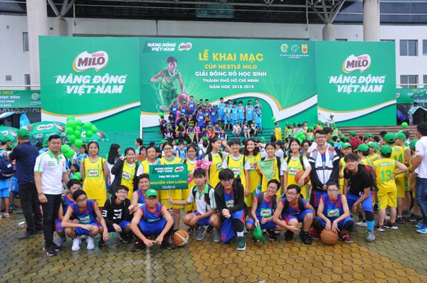 Sôi nổi khởi tranh Giải Bóng rổ học sinh TP HCM năm học 2018 – 2019 ảnh 2